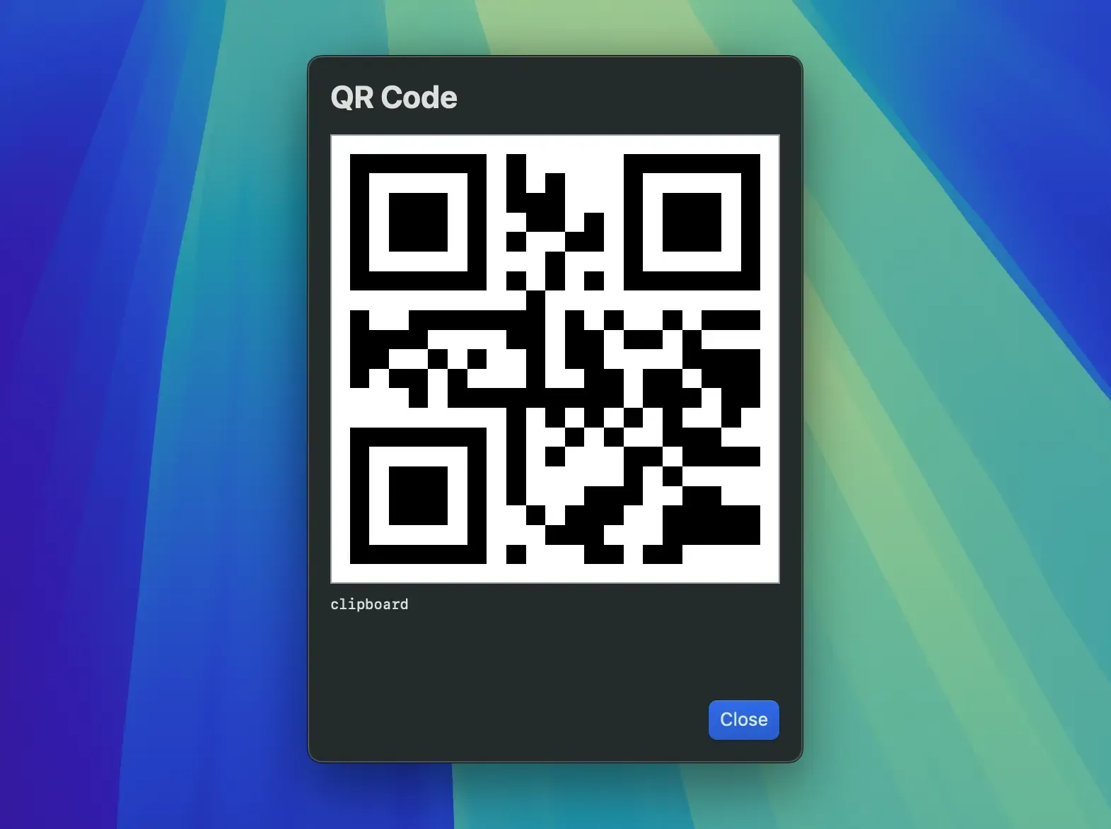 Creating QR Code